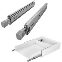 SOTech Vollauszug Stahl 300 mm grau