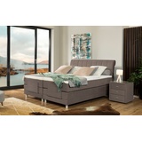 Ada Boxspringbett »Elsa mit Motor«, braungrau GCP, 84, , 39001709-0 Chenille gcp