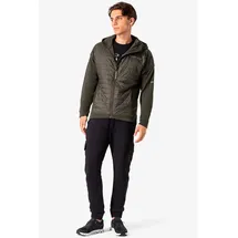 super.natural Warm Up Aloof Jacke braun/grün M