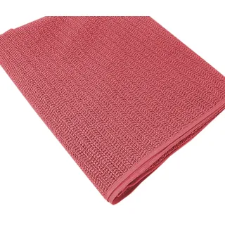 Mojawo Gartentischdecke rund 110 x 140 cm Rot