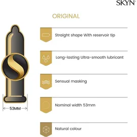 SKYN Selection+ 30+5free“, latexfrei, transparent