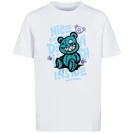 Mister Tee Kids Nice But Devilish Tee" in Weiß