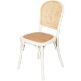BISCOTTINI INTERNATIONAL ART TRADING Biscottini Esszimmerstühle | Rattanstuhl 89X45x47 cm | Restaurantstühle | Holzstuhl | Küchenstühle | Wohnzimmersessel | Thonet Stuhl