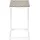 Beliani Beistelltisch 60 x 35 x 59 cm Braun/Weiß