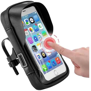 PEARL sports Fahrrad-Smartphonetasche schwarz