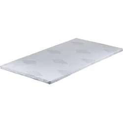 Topper YATAS BEDDING "Visco", weiß, B:160cm H:4cm L:200cm, Viscoschaum, Topper