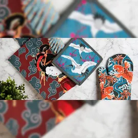 Excelsa Topflappen, Kimono Baumwolle, 20X20 cm, Bunt