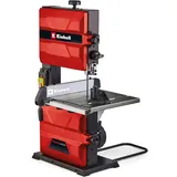 Einhell Bandsäge TC-SB 245 L (400W, maximale Sägebandgeschwindigkeit 726m/min, 245 mm Durchlassbreite, maximale Schnitthöhe 101 mm, neigbarer Sägetisch, Parallel- und Winkelanschlag, Absauganschluss)