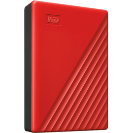 Western Digital My Passport 4 TB USB 3.2  rot WDBPKJ0040BRD-WESN