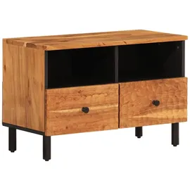 vidaXL TV-Schrank 70x33x46 cm Massivholz Akazie