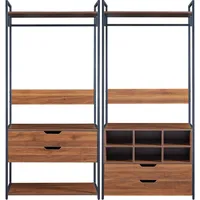 [en.casa] Garderobe + Kleiderhaken, Garderobenständer 2er Set Larem 4
