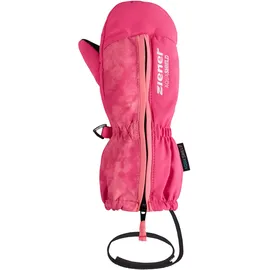 Ziener Fäustlinge "LANGELO-Z AS glove mini", Baby, Gr. 2, rosa (pop pink), Obermaterial: 100% Polyester. Innenseite: 100% Polyester. Futter: 100% Polyester. Wattierung: 100% Polyester, Handschuhe Fäustlinge