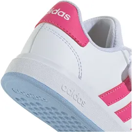 adidas Grand Court 2.0 Cloud White / Pulse Magenta / Glow Blue 35