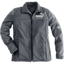 Puma Workwear Puma Softshell-Arbeitsjacke CHAMP stahlgrau/carbon
