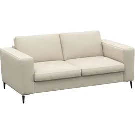 flexlux Couch Kaltschaum 2-Sitzer Weiß