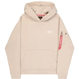 Alpha Industries Signature Hoodie beige M