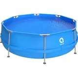 Avenli Frame Pool Ersatzpool rund, ohne Pumpe, blau