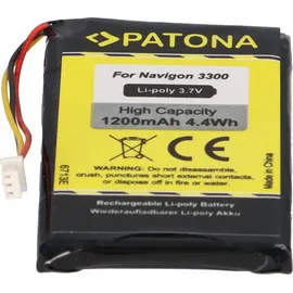 AccuCell Akku für Navigon 3300 3300 3310 4310 3310 MAXE 4310