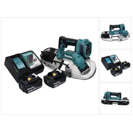Makita Akku-Bandsäge DPB 183 RF 18 V 66 mm + 2 x 3,0 Ah + Ladegerät