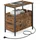 VASAGLE Beistelltisch rechteckig Spanplatte braun 35,0 x 60,0 x 61,0 cm, 1 St.
