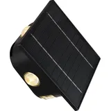 GLOBO Solarleuchte Kunststoff 1XLED 60 lm schwarz