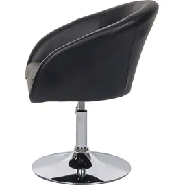 Mendler Esszimmerstuhl HWC-F19 Kunstleder schwarz