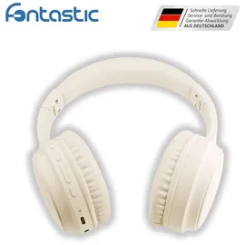 Fontastic drahtloser Kopfhörer "Tonic" mit ANC, Line-In creme