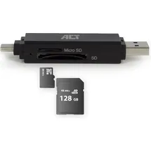 Act USB-C/USB-A 3.0-Kartenleser