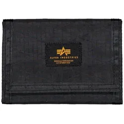 Alpha Industries  Geldbeutel Combat Label Wallet - black  in Schwarz, Einheitsgrösse