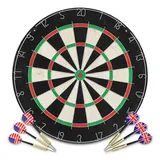 vidaXL Professionelles Dartboard Sisal mit 6 Darts und Surround