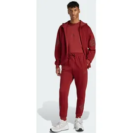 adidas Future Icons 3-Streifen Kapuzensweater Herren grün XL