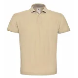 B & C B&C - ID.001 Herren Piqué Poloshirt - Sand / L