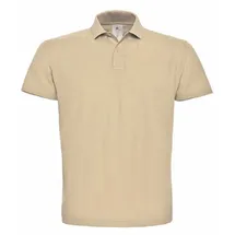 B & C B&C - ID.001 Herren Piqué Poloshirt - Sand / L