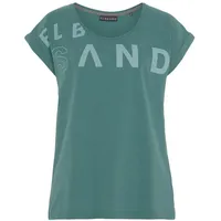 ELBSAND T-Shirt Damen petrol Gr.L (40)