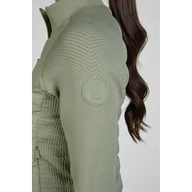 Pikeur Athleisure Hybridjacke mit Stehkragen light moos Athleisure FS25, Größe: 38