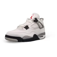 Nike Air Jordan 4 Kinder Weiß/Grau 38