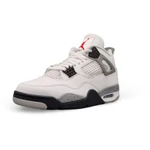 Nike Air Jordan 4 Kinder Weiß/Grau 38