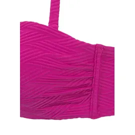 SUNSEEKER Bügel-Bandeau-Bikini-Top Damen Pink 42 Cup C