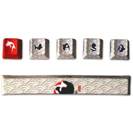 Traitors Compatible Sakasama Bright, Keycap Set, PBT 5-Side Dye-Sub