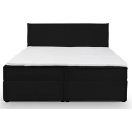 venasi Gloria Boxspringbett mit Bettkästen H2/H3 Matratze SCHWARZ CORD - Schwarz