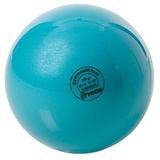 Togu Unisex – Erwachsene Gymnastikball 300 g lackiert, türkis, ca. 16 cm
