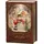 Konstsmide LED Wasserlaterne rot Buch Schneemann mit Kind 0,14 m x 0,19 m