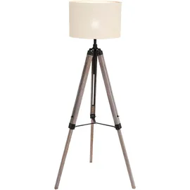 Steinhauer Stehlampe 165 cm Schwarz
