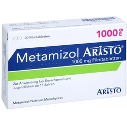 Metamizol Aristo 1000mg Filmtabletten 20 St
