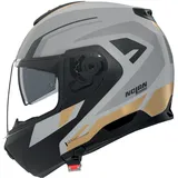 Nolan N100-6 Cinetico Klapphelm Grau-Gold XXXL