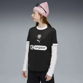 Puma FC St. Pauli Trainingsshirt 2025/26 schwarz/weiß Unisex Gr. 164