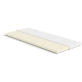 Meisterschlaf Latex Topper 100x200 cm – mittelweich – RG 65 – atmungsaktiv & ergonomisch – Oeko-TEX® Standard 100 – Allergikergeeignet, waschbar - 20% Naturlatex Anteil – Made in Germany