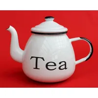 DanDiBo Ambiente DanDiBo Teekanne 582AB TEA Weiß emailliert 14