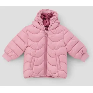 S.Oliver Steppjacke mit gerüschter Kapuze rosa 92 - 92