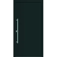 Roro Alu-Kunststoffhaustür "Ontario" anthrazit DIN L 100x210cm
